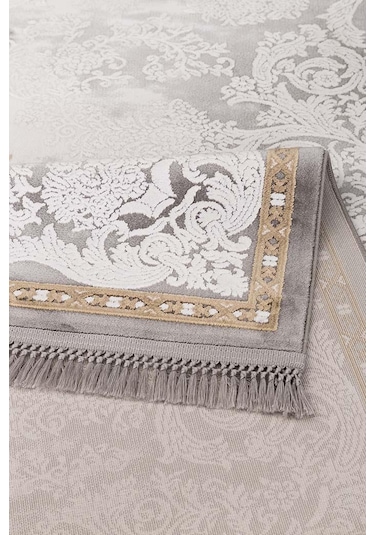 İpek Halı Blossom Koleksiyonu 13421 Gri-80109 Gri