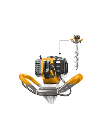 Ingco GEA55221-1 Benzinli Toprak Delme Makinesi