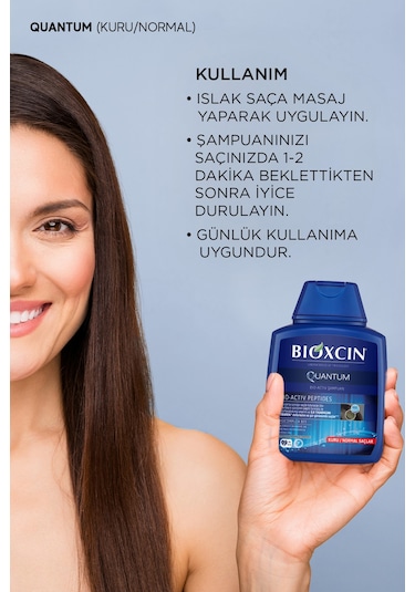 Bioxcin Quantum Şampuan 3 Al 2 Öde Kuru Normal Saçlar İçin