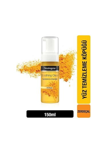 Neutrogena Soothing Clear Zerdeçal İçerikli Yüz Temizleme Köpüğü 2 x 150 ML