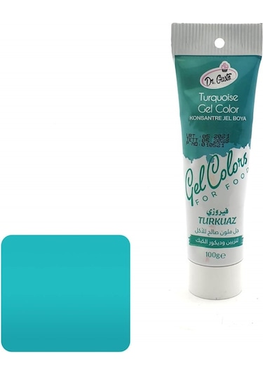 Dr. Gusto Jel Boya Tüp Turkuaz 100 G