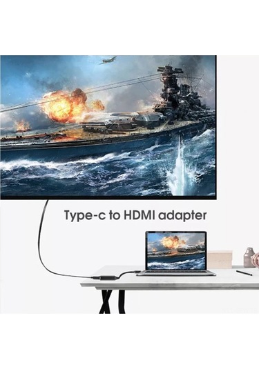 Maiyame Usb C'den Hd'ye Çoklu Ekran Adaptörü - 4k Alüminyum Kablo İle Yüksek Performans