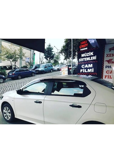 Citroen C Elysee Cam Rüzgarlığı Mugen 4 Lü