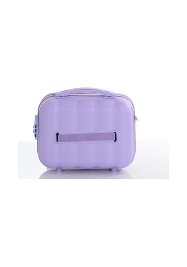 Mçs Polipropilen 3lü Valiz Seti Büyük & Orta & Makyaj V305 S21yy1000078-set 00025 Lila