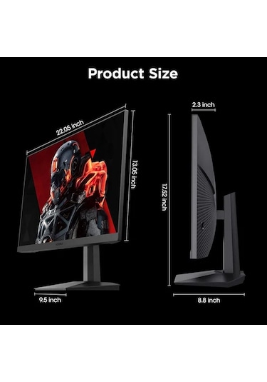 Kooruı 24.5 25e3a Gaming 170hz Monitör Siyah 1ms