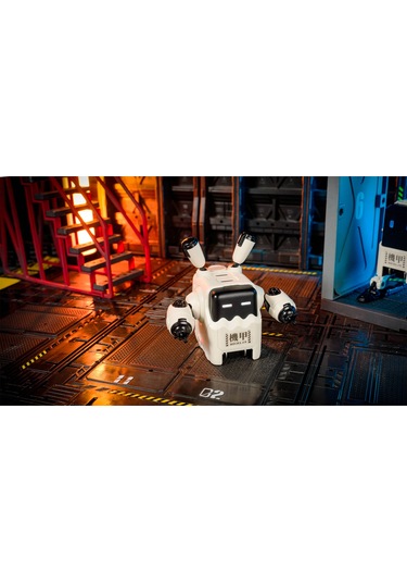 GravaStar Delta35 Beyaz Robot Figürlü 35W Hızlı Şarj Adaptörü