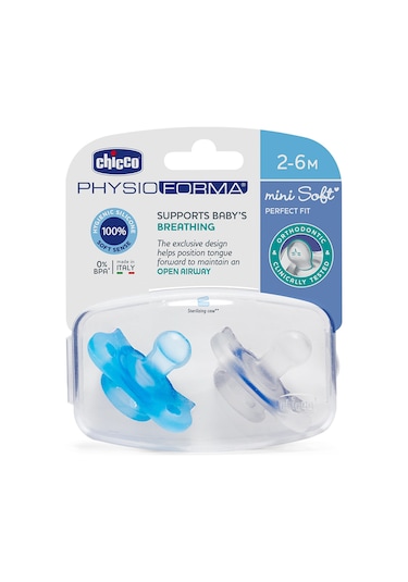 Chicco Physioforma Mini Soft Mavi 2-6 Ay İkili Mavi