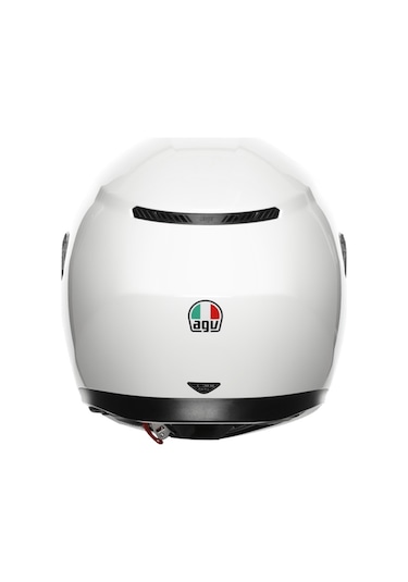 Agv K3 Mplk Configuration Mono White Kapalı Kask Beyaz