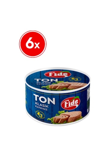 Fide Klasik Ton Balığı 6 x 1705 G