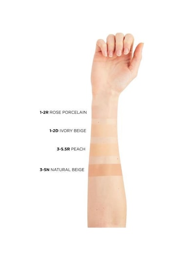 L'Oreal Paris True Match 2'si 1 Arada Göz Kremi Içeren Kapatıcı 1-2R Rose Porcelain