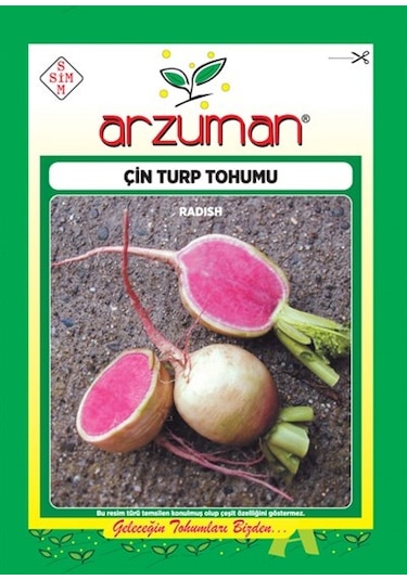 Arzuman Çin Turp Sebze Tohumu