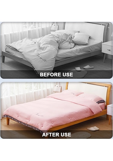 6 Adet Pembe-iskandinav Kapakları Klip Standı Elbise Klipsi 4/6 Adet Battaniye Raptiye Mandal Mantar Yorgan Tutucu Klipler Levha Yatak İçin Kaymaz