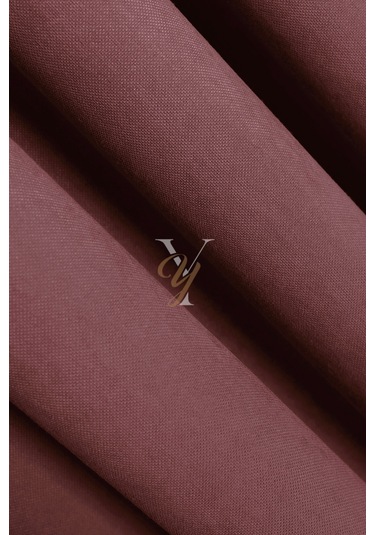 Petek Fon Perde V-1024 Gül Kurusu Gül Kurusu