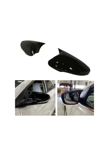Hyundai İ30 2012 Yarasa Ayna Kapağı - abs Plastik - Parlak Siyah