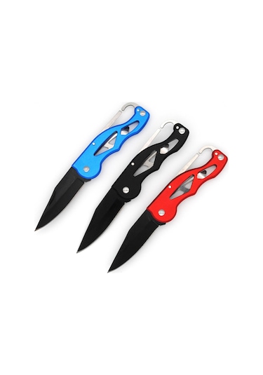 Valkyrie Paslanmaz Çelik Katlanır Cep Çakısı Kamp Bıçağı Çok Renkli
