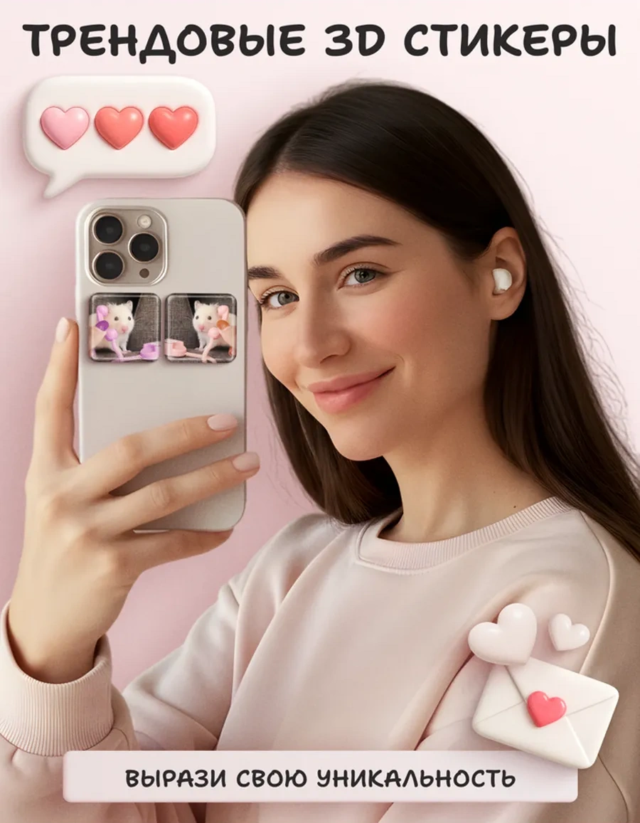 Anikoya Telefon İçin 3d Çıkartmalar, Yalınsız Çiftler 327520979