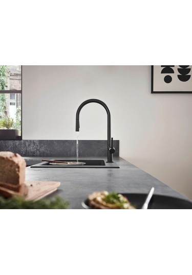 Hansgrohe Talıs M54 Tek Kollu Evıye Bataryası Cekılebılır El Dusu