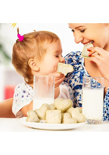 Reedark 9 Parçalı Sandviç Kesici Seti - Çocuklar İçin Eğlenceli Ve Pratik Sandviç Şekillendirici KIrmızı