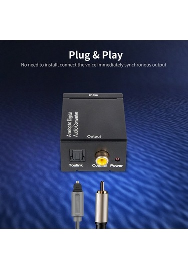 Novahub Analogdan Dijital Ses Dönüştürücü - 48khz, 5.1/7.1 Kanal, Gecikme İzlenimi, Hızlı Senkronizasyon