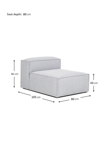 Mode Soft Orta Modül 19 Gri Keten Kumaş Dairenize Tesl Gri