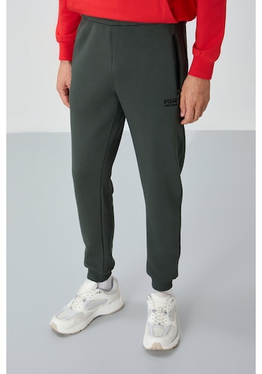 Tommy Life Cesar Haki Cepli Şardonlu Erkek Eşofman Alt - 84929 Haki