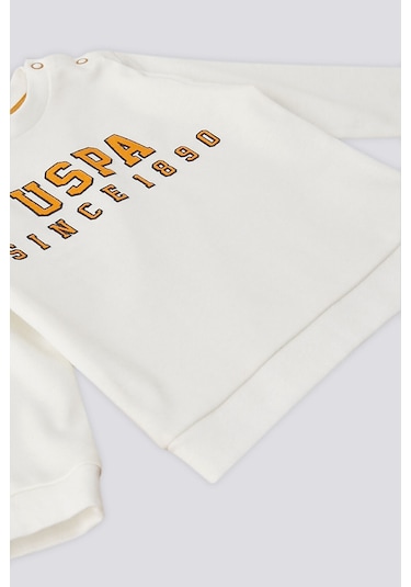 U.s. Polo Assn. Beyaz Erkek Bebek Takım Beyaz