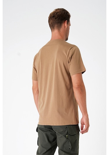 Mecanık Casual Neo Organic T-shirt Camel