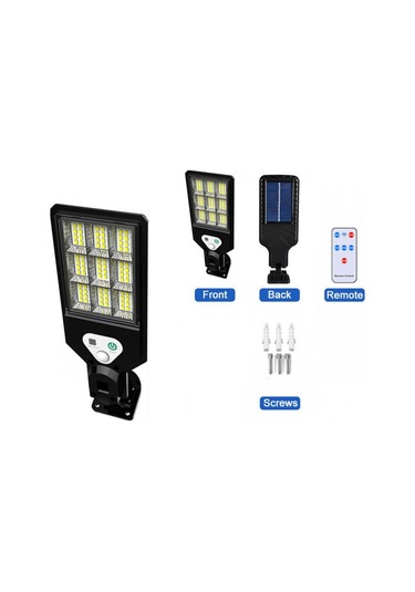 Adet Dış Mekan Led Güneş Enerjili Duvar Lambası Güneş Enerjili Işıklar Hareket Sensörü Diğer