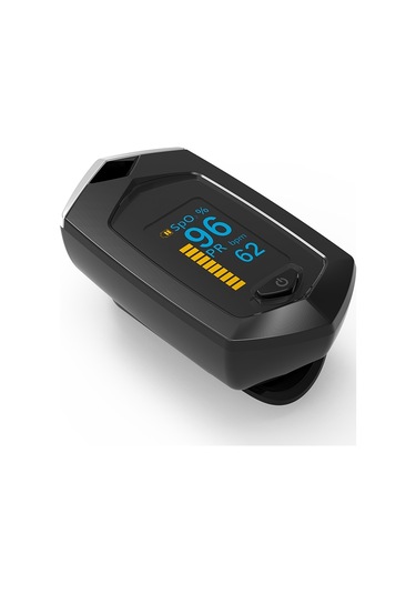 Sones Taşınabilir Pulsioximetro Parmak Spo2 Nabız Oksimetresi Siyah