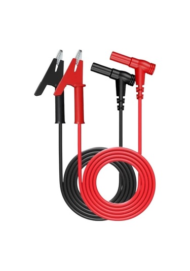 P1047 Multımetre Test Uçu Krokodil Kablo Kiti - Kırmızısiyah