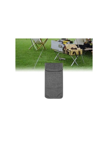 Suntek Kamp Çivi Çantası Yeniden Kullanılabilir 12cmx23cm-gri Gri