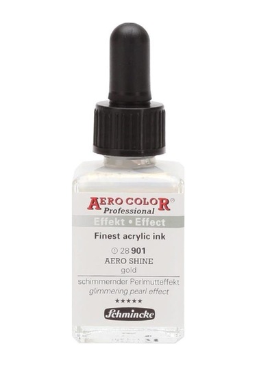 Schmincke Aerocolor Professional Akrilik 28ml şişe 901 Metallic