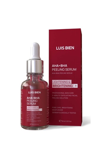 Luis Bien Aha-Bha Cilt Tonu Eşitleyici Kırmızı Peeling Serum 30 ML