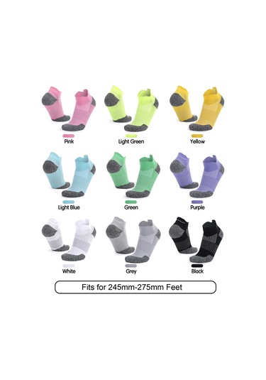 Folinda Spor Ayaklık, Arka Desteği, Nefes Alıcı Kumaş, Yürüyüş-jogging-yoga, Unisex, 5.5cm Yükseklik, 245-275mm Ayak, 1 Çift Açık Yeşil