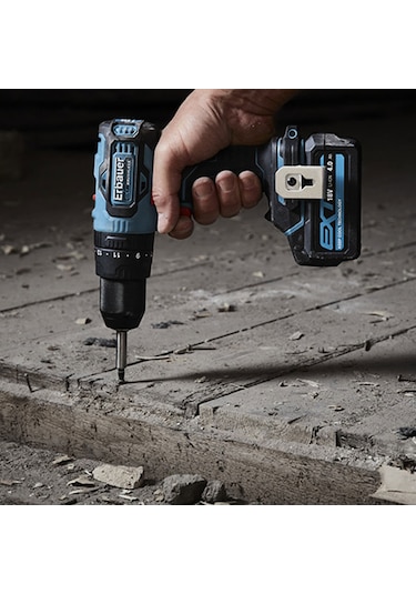 Erbauer ECD18V 4A Darbeli Kömürsüz Vidalama