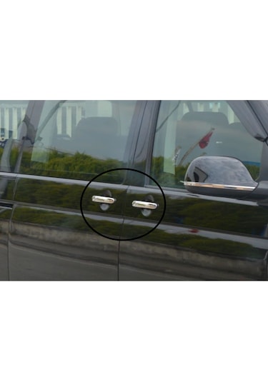 Vw Transporter T7 Krom Kapı Kolu 3 Kapı Paslanmaz Çelik 6 Parça N11.8715