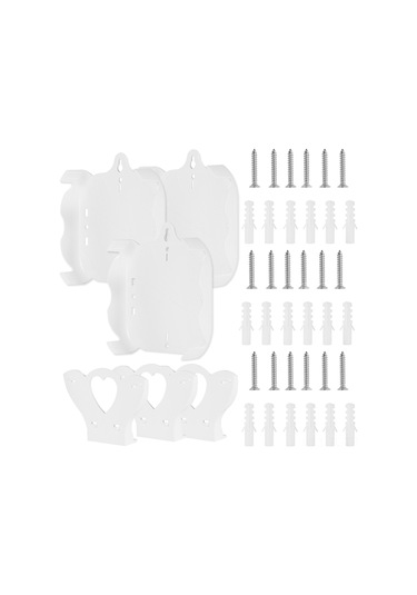 Hombey Eero Wi-fi Sistemi İçin Duvar Tutucu, 3'lü Paket - Signal Gücü Artırır, Çocuk Ve Evcil Hayvanlardan Korur, Kolay Kurulum Beyaz
