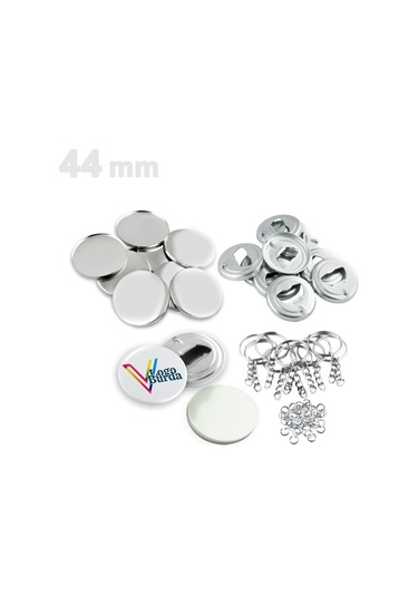 Vizyonstore Buton Anahtarlık Açacak 100 Adet Vg44bans Ø 44 Mm