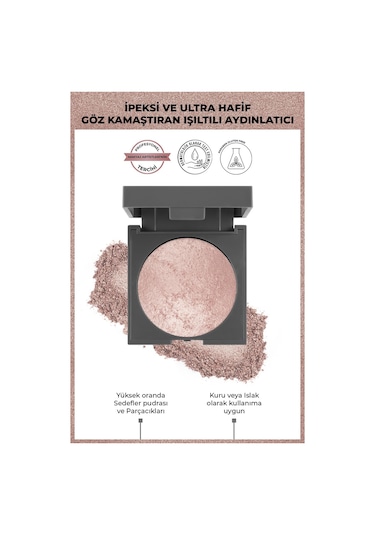 Alix Avien Baked Highlighter 01 Sparkling Ivory 11 G