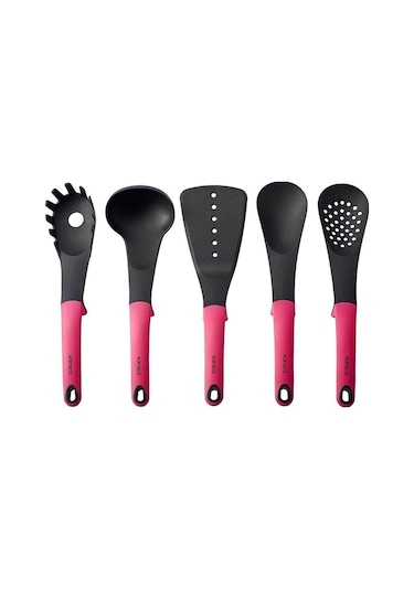 Karaca  Dave Pembe 6 Parça Standlı Servis Seti