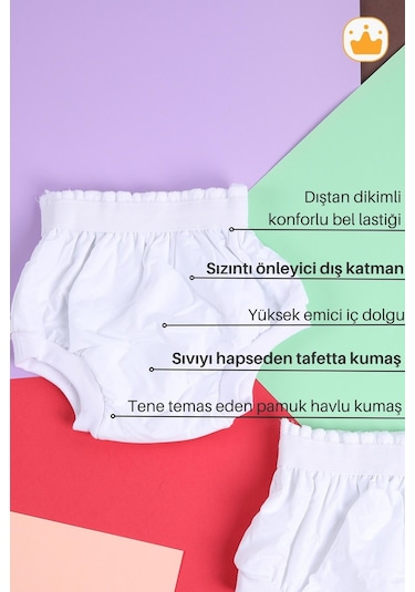 Babyhola 1400 Yıkanabilir Yüksek Emici Alıştırma Külodu 15-20 KG 4'lü