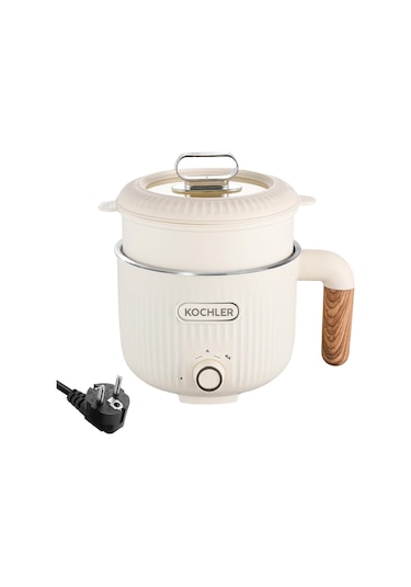 Kochler jj18b-1 600 W 1.6 L Buharlı Ve Yağda Pişirme Özellikli Elektrikli Tencere