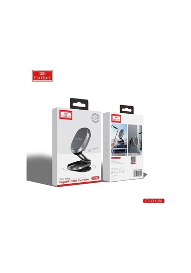 Earldom Eh188 Katlanabilir Manyetik Araç Tutucu - Siyah M414