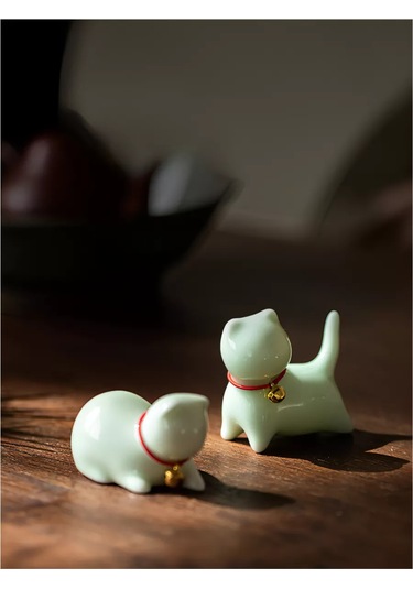 Be. House Dekoratif Heykelciği Minik Kedi 250951844