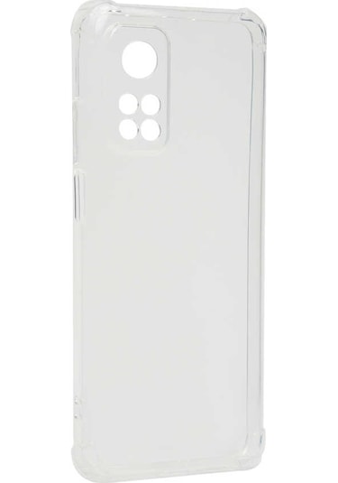 Mi 10t 5g Kılıf Hptk Kamera Korumalı Nitro Anti Shock Silikon - Renksiz Renksiz