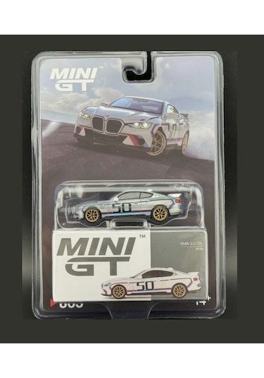 Mini Gt Bmw 3.0 Csl White 863 1/64 Chase