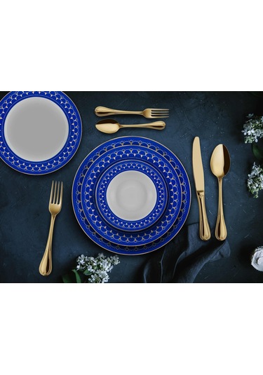 The Mia MIREIRA 24 Parça Yemek Seti - Bone Porselen