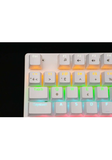 K550 Mekanik Oyuncu Klavyesi-değiştirilebilir Switch-rainbow Rgb Aydınlatma-87 Tuş