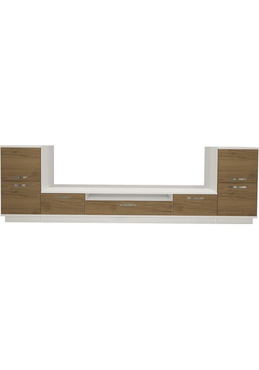 Decoraktiv Trendstyle On2 Mdf Tv Ünitesi Tv Sehpası Beyaz - Pera