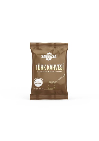 Saggezza Taze Öğütülmüş Türk Kahvesi 100 Gr Öğütülmüş